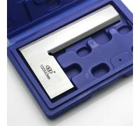 Engineer - Regla cuadrada de ángulo recto con molido paralelo y bordes de acero inoxidable solapados para una medición precisa (100 x 63 mm)