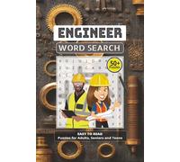 Engineer Word Search Puzzle Book: Word Searches with easy to read about Engineer, and More |6X9 inches, 110 pages, | 50+ Puzzles Gift for vacations and holidays