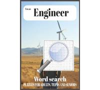 Engineer Word Search Puzzle Book: Word Searches with Easy to Read Print about Engineers | 6x9 inches, 110 pages | 50+ puzzles ... Gift for Vacations, Holidays and Free Times