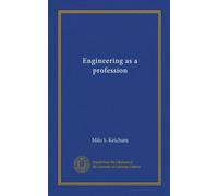 Engineering as a profession