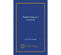 Engineering as a vocation