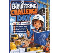 Engineering Challenge Day: A STEM Activity Book with Building Challenges, Structural Puzzles, Bridge Design Projects and Engineering Fun for Kids Ages 4-8 (Brave Little Steps - STEM Learning Series)