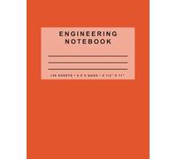 Engineering Graph Paper Notebook: 150 Pages, 8.5" x 11", 5 x 5 Grid Format for Engineers and STEM Professionals
