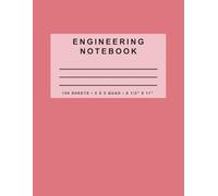 Engineering Graph Paper Notebook: 150 Pages, 8.5" x 11", 5 x 5 Grid Format for Engineers and STEM Professionals