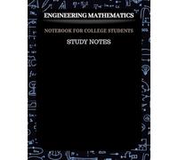 engineering mathematics - notebook for college students: Study Notes