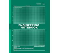 Engineering Notebook: Organize Your Engineering Notes with 120 Numbered 5x5 Grid Pages - Ideal for Students, Architects, and Thinkers Who Demand Structure and Space