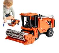 Engineering Truck Toy, Engineering Construction Truck, ABS Car Toys, Simulation Harvester Model Toys, Kids Play Trucks, Friction Powered for Children, 7.87x5.31x4.13 Inches
