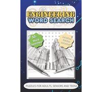 Engineering Word Search: 55 Engineering Word Search Puzzles | 6"x9" Puzzle Book with 110 Pages for Adults, Seniors and Teens