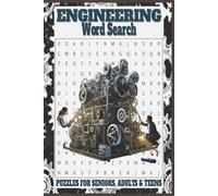Engineering Word Search: 55 Word search Puzzles about Engineering | 6X9 inches, 110 pages, 495 words |The Perfect, Entertaining & Educational Gift for students and STEM lovers