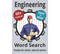 Engineering Word Search Puzzle Book: Search with Easy to Read Print about Engineering and more | 6x9 inches, 110 pages | 50+ Puzzles ... Gifts for Vacations, Holidays & Free Times