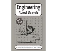 Engineering Word Search Puzzle Book: Word Searches with Easy-to-Read Print about Engineering, Electrical engineering Chemical engineer | 6x9 inches, ... | 50 + puzzles ... Gifts for all Occasions