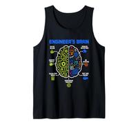 Engineer's Brain Funny Engineering Humor Problem Solver Camiseta sin Mangas