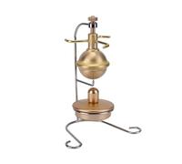 ENGINEMECH Mini máquina de vapor modelo de cobre puro construcción vertical modelo de aprendizaje científico creativo juego decorativo y regalo ideal para aficionados y coleccionistas de tecnología