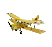 ENGINEMECH MinimumRC Tigermoth RC Mini Kit de motor de avión de dos pisos, espuma EPP modelo robusto, control preciso para vuelos al aire libre, regalos para adultos, ideal para principiantes (kit de