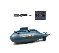 ENGINEMECH RC Mini RC U Boot 6CH simulado RC submarino atómico lancha rápida para piscina al aire libre piscinas, ríos, bañeras de agua