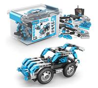 Engino Creative Engineering Stem Toys 60 Modelos motorizados, Juego Educativo para niños de 8 años, Juguetes de construcción, Regalo para niños y niñas, Aprendizaje en el hogar