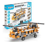 Engino - Inventor STEM Toys, helicóptero motorizado de doble hoja, juguetes de construcción para niños de 9 años en adelante, juguetes de construcción STEM, kits STEM, regalos para niños y niñas