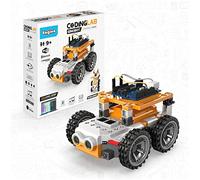 Engino Laboratorio de codificación GinoBot Robot Educativo expandible para 9 años + Aprende a programar experiencias y Actividades guiadas