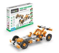 Engino STEM Toys, Technology of Machines- How Cars Work, Building Kit for Kids 9+, Educational Kit, Gifts for Boys & Girls, STEM Engineering Toys (10 Model Options)