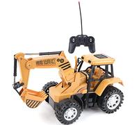 ENGINS DE CHANTIER 090318 090318-33cm-Plastic-Amarillo-Mini Universal a Partir de 3 años, Multicolor