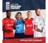 England Men's Cricket 2025 Square Calendar
