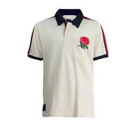 England Rugby 1995 Camiseta Polo Grand Slam, Crudo, Azul Marino, Rojo, Small