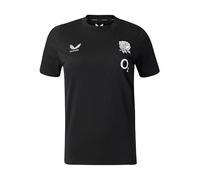 England Rugby - Camiseta de Rugby para Mujer, Color Negro, Talla 16