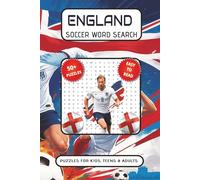 England Soccer Word Search Puzzles for Kids, Teens & Adults