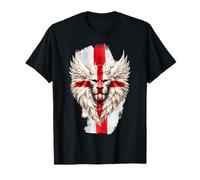 England Wings St George'S Day Gráfico Clásico Inglés Camiseta