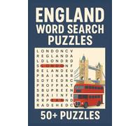 England Word Search Puzzles: Travel Across England’s Heritage and Attractions, One Word Search at a Time