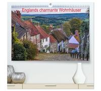 Englands charmante Wohnhäuser (hochwertiger Premium Wandkalender 2026 DIN A2 quer), Kunstdruck in Hochglanz: My home is my castle - Wohnhäuser in England