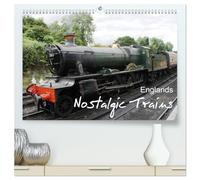 Englands Nostalgic Trains (High Quality Premium Wall Calendar 2026 DIN A2 landscape),CALVENDO 12 Month Wall Calendar: Englands nostalgic and well preserved steam trains.
