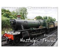 Englands Nostalgic Trains (Wall Calendar 2026 DIN A4 landscape), CALVENDO 12 Month Wall Calendar: Englands nostalgic and well preserved steam trains.