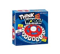(English-1)Think Word English Spanish Board Game Fast Paced Family Fun The Quick Thinking Letter Pressing Puzzle Game For Adults And Kids