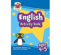 English Activity Book for Ages 4-5 (Reception) (CGP Reception Activity Books and Cards)