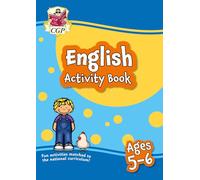 English Activity Book for Ages 5-6 (Year 1) (CGP KS1 Activity Books and Cards)