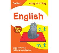 English Ages 3-5 (Collins Easy Learning Preschool): Prepare for school with easy home learning