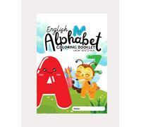 English Alphabet Coloring Booklet color and trace