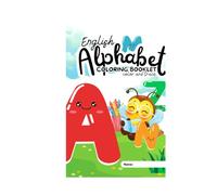 English Alphabet Coloring Booklet color and trace