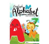 English Alphabet Coloring & Tracing Book: Color, Trace and Learn the ABCs with Cute Animals - A Fun Activity Book for Kids