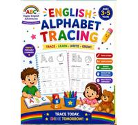 English Alphabet Tracing Workbook (Happy English Adventures)