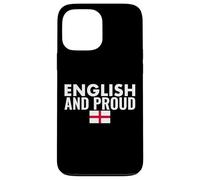 English and Proud Inglaterra Bandera Inglés Carcasa para iPhone 13 Pro MAX