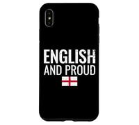 English and Proud Inglaterra Vintage Bandera Inglés Carcasa para iPhone XS MAX
