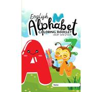 English Animal Alphabet Coloring Booklet