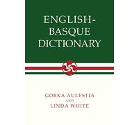 English-Basque Dictionary (The Basque Series)