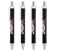 English Bull-dog - Bolígrafo retráctil para hombres y mujeres, regalo personalizado, 4 unidades, según la imagen 2