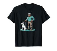 English Bull Terrier Bigfoot Sasquatch Golf Golf Dog Camiseta
