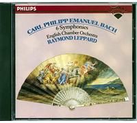 English Chamber Orchestra - Bach C P E-Leppard-6 Symphonies
