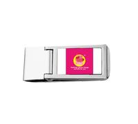 English Classic Emotional Lyrics Love Slim Money Clip Stainless Holder Pocket Wallet