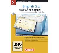 English Coach 21. Bd. 1: 5. Schuljahr. EG 21 Vokabelkartei